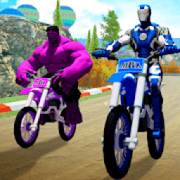 Superhero Bike Racing आइकन