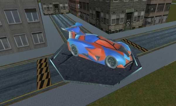 Flying Car Stunts 3D स्क्रीनशॉट 5