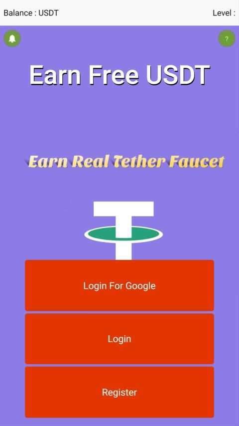 Earn Free Tether स्क्रीनशॉट 1