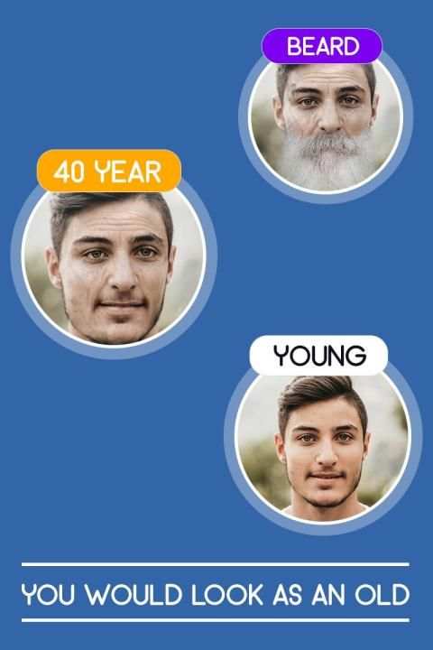 FaceApp Make Me Old Face Changer स्क्रीनशॉट 2