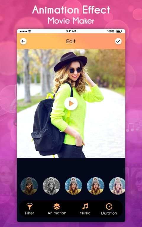 Animation Effect Movie Maker screenshot 3