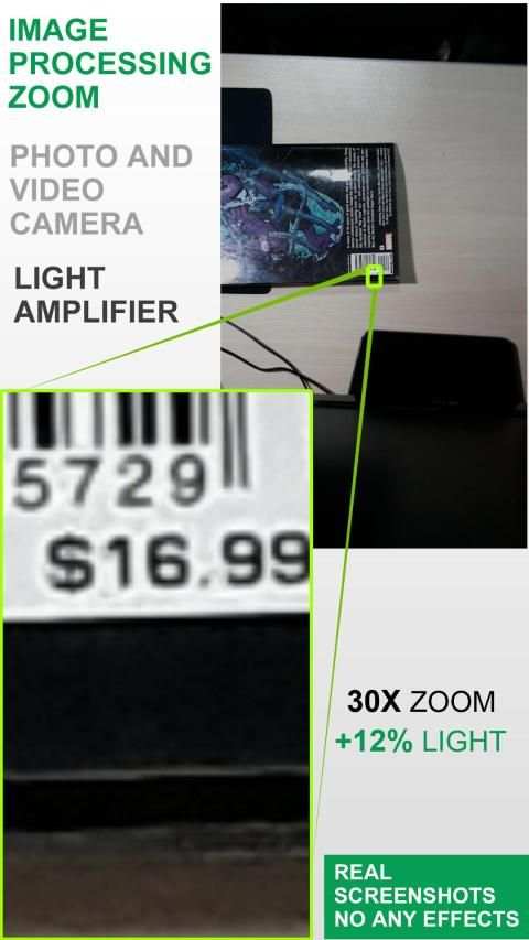 Magnifier Optical EyeGlasses 30x zoom Photo Video screenshot 3