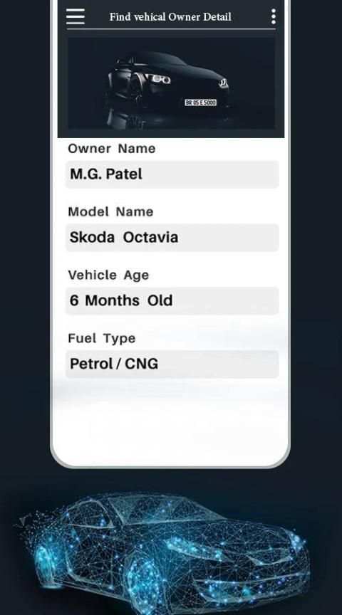 RTO Vehicle Information - Vehicle Owner Details screenshot 3