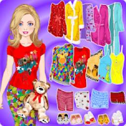 Doll Dress Up - Pajama Party