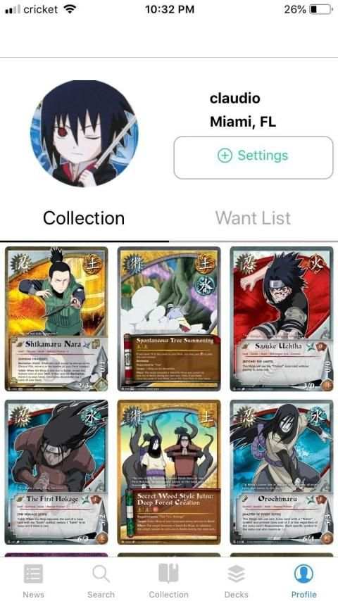 Card Collector: Naruto CCG Edition screenshot 1