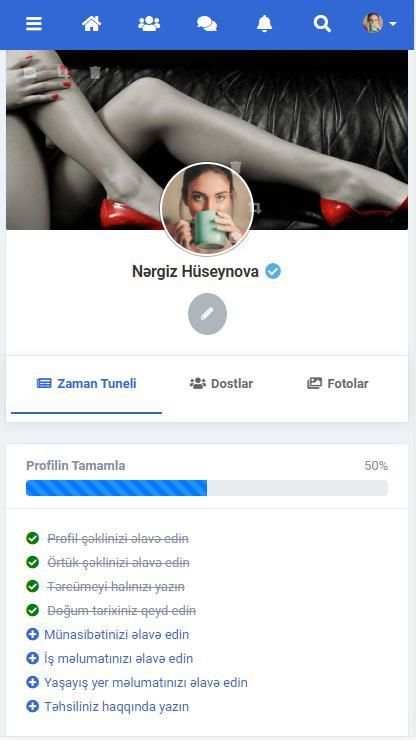 My Mir.az Milli Sosial Şəbəkə screenshot 8