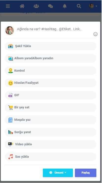 My Mir.az Milli Sosial Şəbəkə screenshot 3