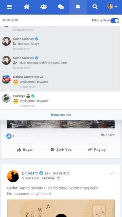My Mir.az Milli Sosial Şəbəkə screenshot 5