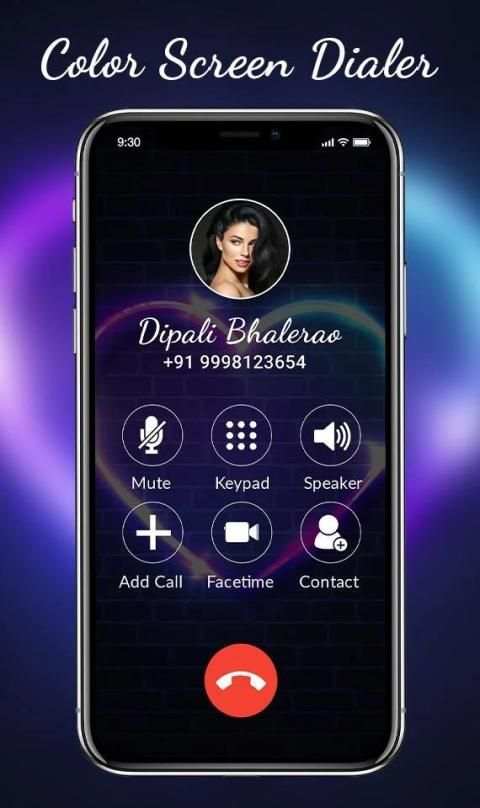 Color Call - Color Screen Dialer screenshot 3