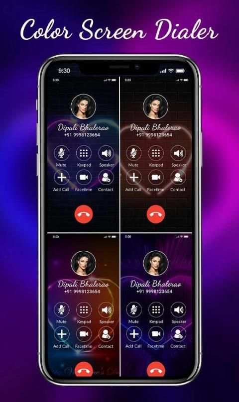 Color Call - Color Screen Dialer screenshot 2