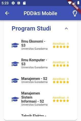 PDDikti Mobile screenshot 1