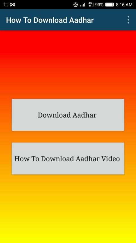 aadhar card download screenshot 4
