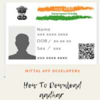 aadhar card download