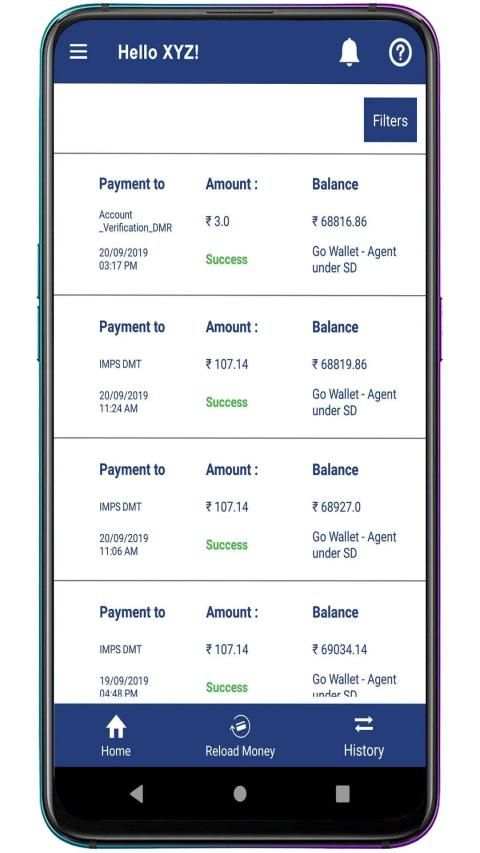 Go Payments Business - DMT, Aeps, Prepaid Cards स्क्रीनशॉट 2