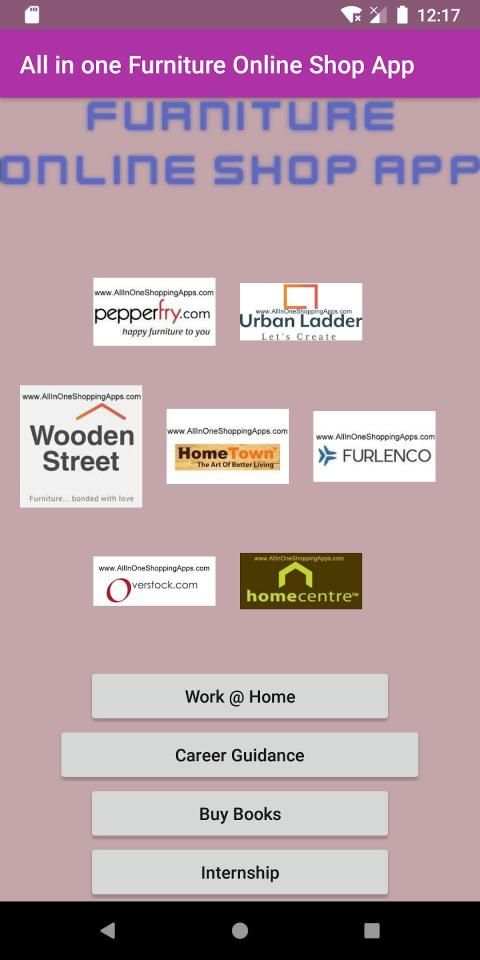 All in one Furniture Online Shop App screenshot 3