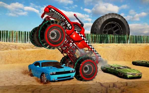 Monster Truck Derby Games स्क्रीनशॉट 4