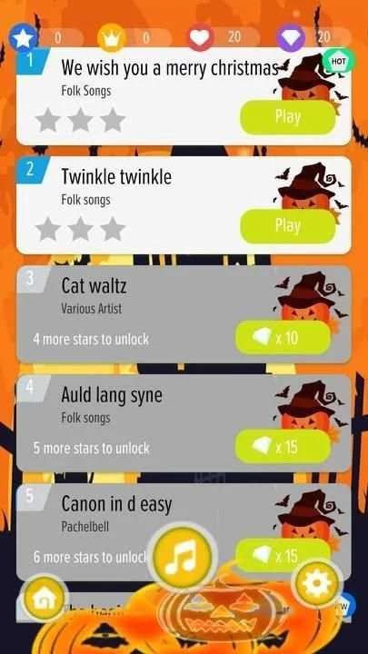 Halloween Piano Tiles screenshot 5