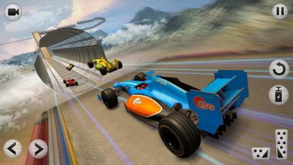 Formula Car Racing Extreme Stunts Track screenshot 3