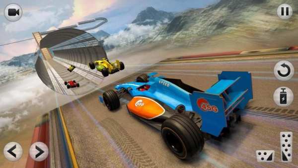 Formula Car Racing Extreme Stunts Track screenshot 2