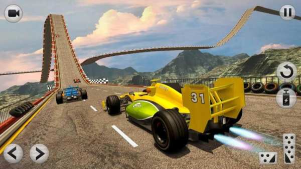 Formula Car Racing Extreme Stunts Track screenshot 2