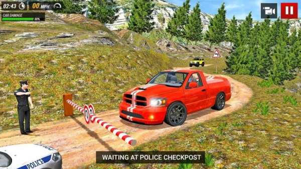 ऑफरोड कार ड्राइविंग फ्री - Offroad Jeep Driving स्क्रीनशॉट 7
