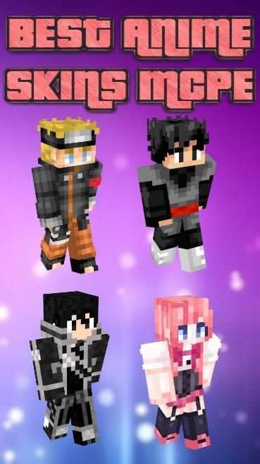 anime skins for minecraft pe screenshot 3