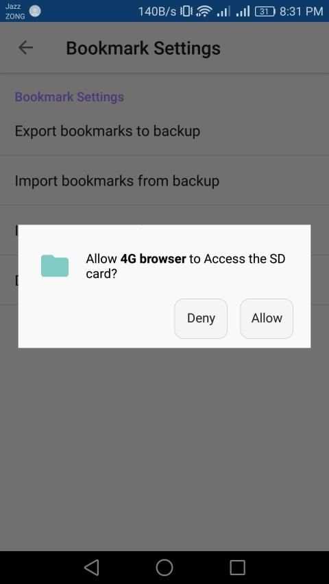4G browser screenshot 4