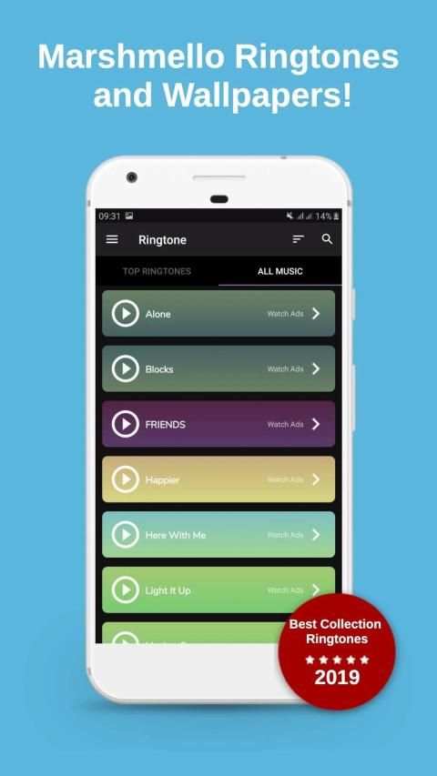 Free Marshmello Ringtones Offline screenshot 5