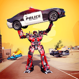 US Robot Car Transform Simulator आइकन