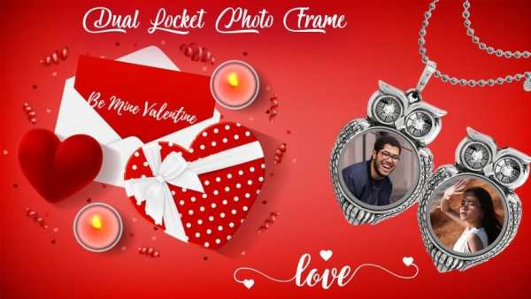 Dual Love Locket Photo Frames - Love Photo Editor screenshot 5