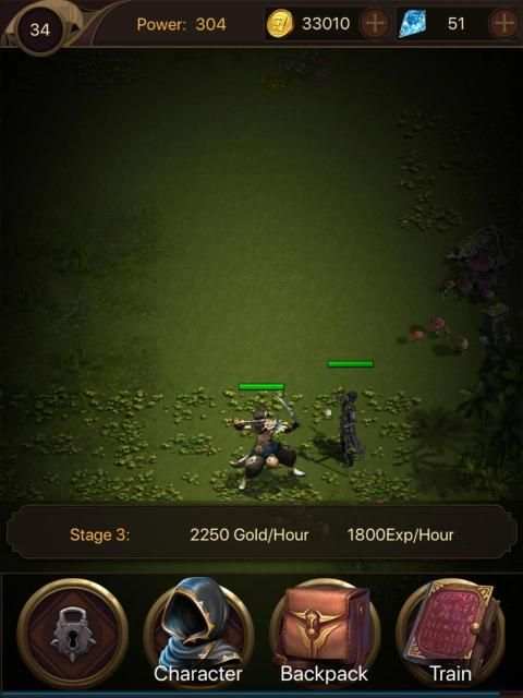Dark Assassin - Idle Offline Time Killer RPG Game screenshot 4