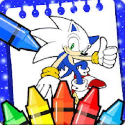 coloring Sonic आइकन