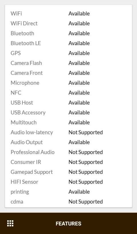 Device Info screenshot 1