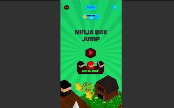 Ninja Box Jump screenshot 1