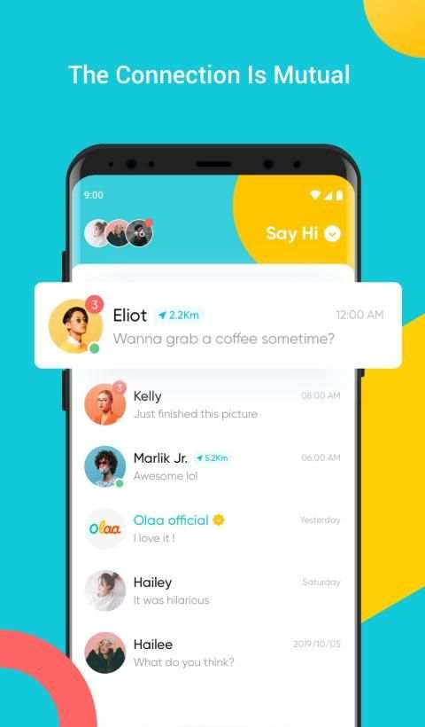Olaa - Meet New Friends Nearby स्क्रीनशॉट 4