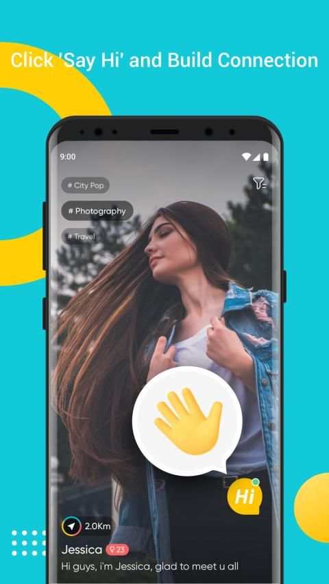 Olaa - Meet New Friends Nearby स्क्रीनशॉट 2