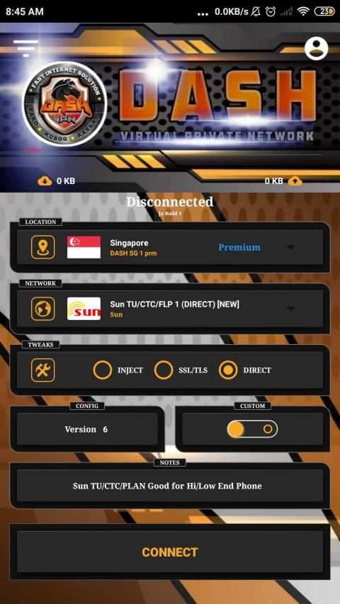 Dash VPN Extreme скриншот 2