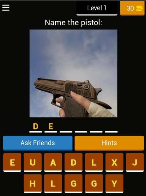 PUBG - Item Quiz screenshot 1