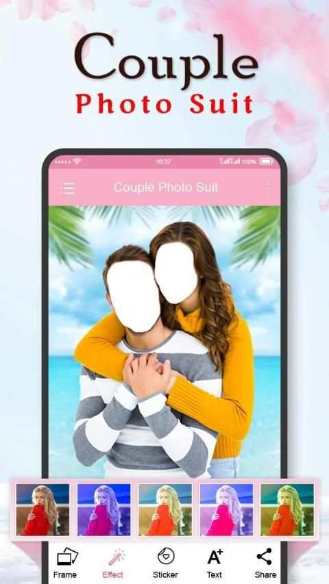 Couple Photo Suit स्क्रीनशॉट 4