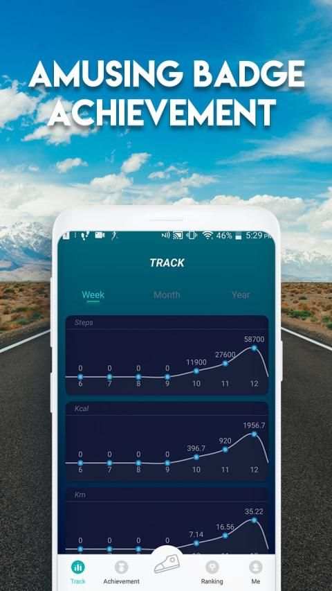 GoWalk - Steps Pedmeter screenshot 1