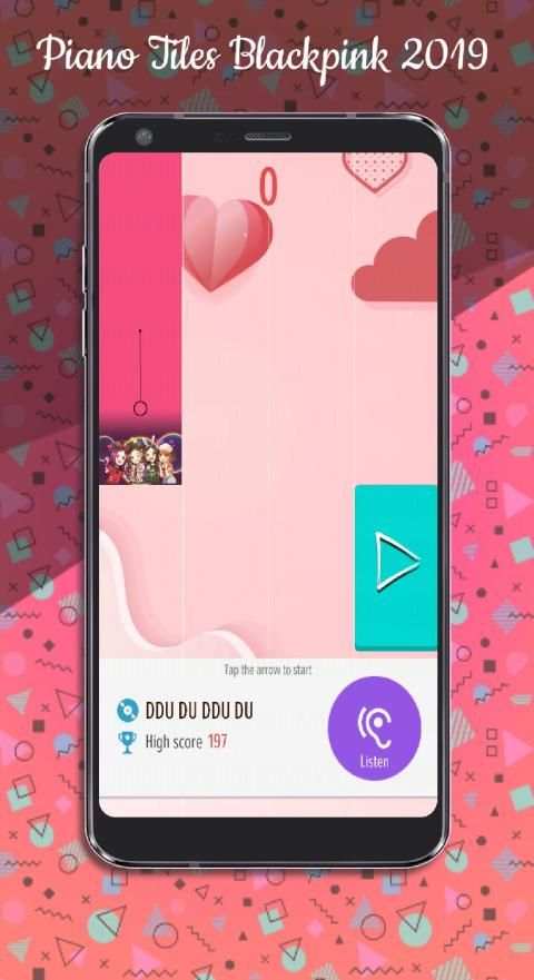 * BLACKPINK PIANO TILES 2019 screenshot 2