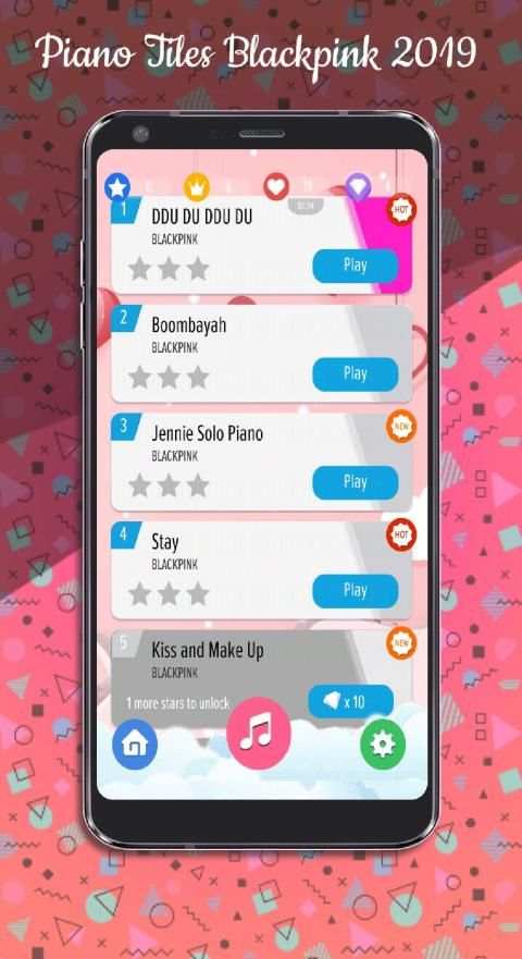 * BLACKPINK PIANO TILES 2019 screenshot 3