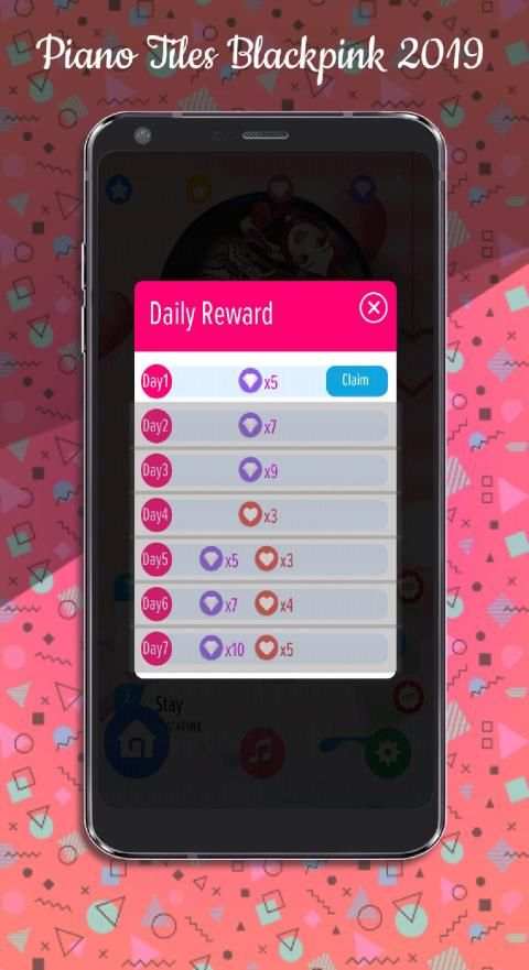 * BLACKPINK PIANO TILES 2019 screenshot 5