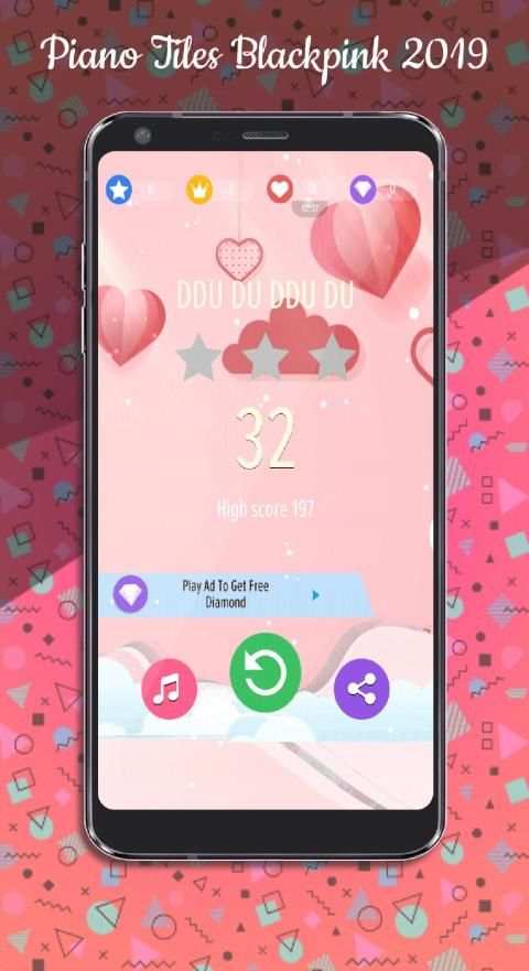 * BLACKPINK PIANO TILES 2019 screenshot 1