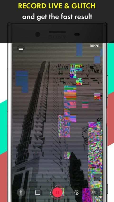 Glitch Video Maker - Trippy Effects स्क्रीनशॉट 4