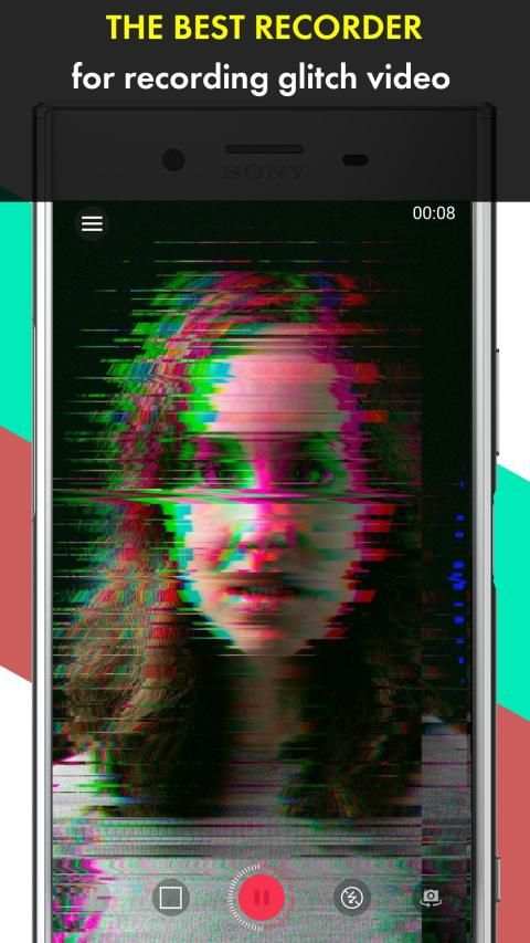 Glitch Video Maker - Trippy Effects स्क्रीनशॉट 10