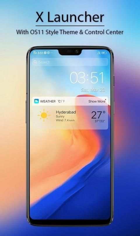 I phone X Launcher स्क्रीनशॉट 5