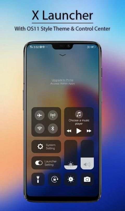 I phone X Launcher स्क्रीनशॉट 3