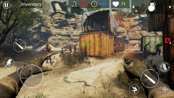 Zombie War Survival स्क्रीनशॉट 6