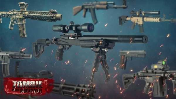 Zombie War Survival स्क्रीनशॉट 2